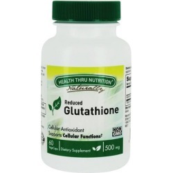 Glutathione Reduced Gsh 60 Veg Caps by Health Thru Nutrition