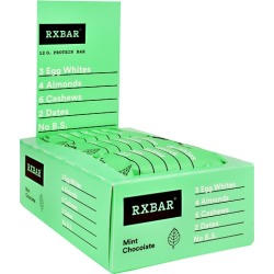Protein Bar Mint Chocolate 12 Bars by Rx Bar