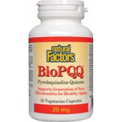 BioPQQ 30 Veg Caps by Natural Factors