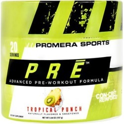 Pre-Workout Fruit Punch 20 Servings by Con-Cret