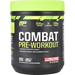 Combat Pre-Workout Fruit Punch 30 Servings by Muscle Pharm