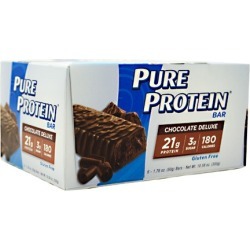 PURE PROTEIN BAR Chocolate Deluxe 1.76 oz/6 Bars by Pure Protein