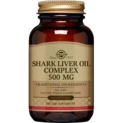 Shark Liver Oil Complex 60 S Gels by Solgar