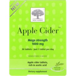 Apple Cider Vinegar 600 30 Count by New Nordic US Inc