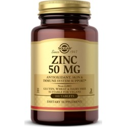 Zinc 100 Tabs by Solgar