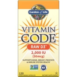 Vitamin code Raw D3 120 vcaps by Garden of Life