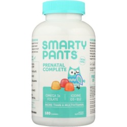 Prenatal Plus Folate, Omega 3 & Vitamin D 180 Gummies by SmartyPants