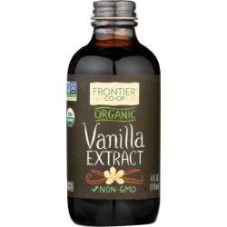 Organic Vanilla Extract 4 Oz by Frontier