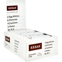 Protein Bar Chocolate Chip 12 Bars by Rx Bar