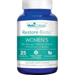Restore-Biotic Women's 60 Veg Caps by Nutricology/ Allergy Research Group