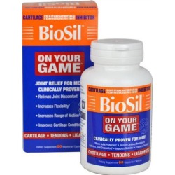 BioSil On Your Game 120 Veg Caps by Natural Factors