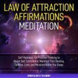Law of Attraction Affirmations Meditation: Self Hypnosis for Positive Thinking to Boost Self Confidence, Manifest Your Destiny
