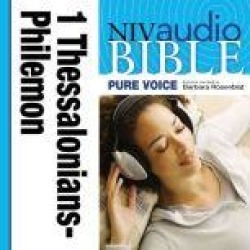A NIVudio Bible, Pure Voice: 1 and 2 Thessalonians; 1 and 2 Timothy; Titus, and Philemonudio Download (Narrated by Barbara Ros
