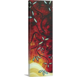 Large Solid-Faced Canvas Print Wall Art Print 12 x 36 entitled Simply Glorious I
