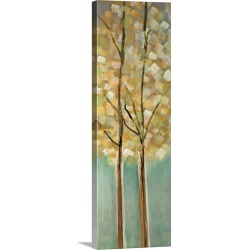 Large Solid-Faced Canvas Print Wall Art Print 16 x 48 entitled Shandelee Woods I