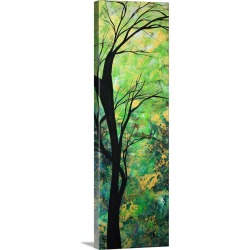 Large Solid-Faced Canvas Print Wall Art Print 12 x 36 entitled Royal Engagement III