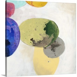 Large Solid-Faced Canvas Print Wall Art Print 20 x 20 entitled Orbe Aura II
