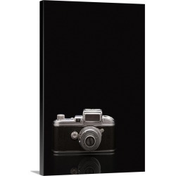 Large Gallery-Wrapped Canvas Wall Art Print 20 x 30 entitled Studio shot of vintage camera