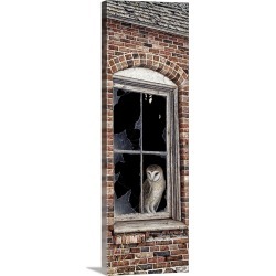 Large Solid-Faced Canvas Print Wall Art Print 12 x 36 entitled The Look Out