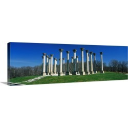 Large Solid-Faced Canvas Print Wall Art Print 48 x 16 entitled National Arboretum Washington DC