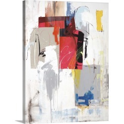 Large Solid-Faced Canvas Print Wall Art Print 30 x 40 entitled Make Up Your Mind