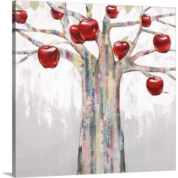 Large Solid-Faced Canvas Print Wall Art Print 20 x 20 entitled A Few A Day
