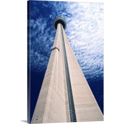 Large Gallery-Wrapped Canvas Wall Art Print 20 x 30 entitled C.N. Tower, Toronto, Ontario, Canada, North America