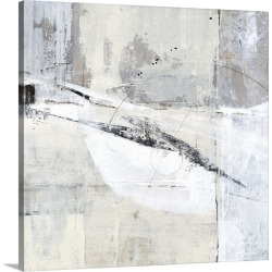 Large Solid-Faced Canvas Print Wall Art Print 20 x 20 entitled Minor Blockage II