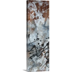 Large Solid-Faced Canvas Print Wall Art Print 12 x 36 entitled Find the Peace VI