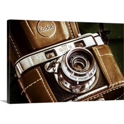 Large Gallery-Wrapped Canvas Wall Art Print 30 x 20 entitled Camera