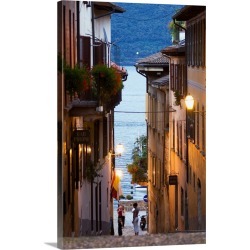 Large Gallery-Wrapped Canvas Wall Art Print 16 x 24 entitled Italy, Piedmont, Lake Maggiore, Verbano-Cusio Ossola district