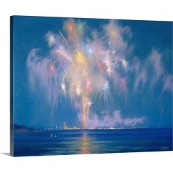 Large Gallery-Wrapped Canvas Wall Art Print 30 x 25 entitled The Grand Finale, late 19th-early 20th century