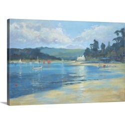 Large Solid-Faced Canvas Print Wall Art Print 30 x 20 entitled Late Afternoon Light, 2008