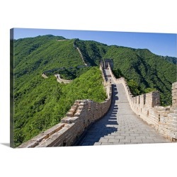 Large Solid-Faced Canvas Print Wall Art Print 30 x 20 entitled The Great Wall of China in Beijing, China