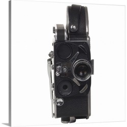 Large Gallery-Wrapped Canvas Wall Art Print 20 x 20 entitled Vintage film camera