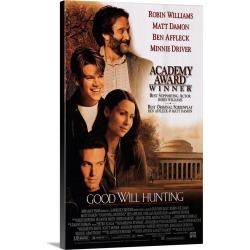 Large Gallery-Wrapped Canvas Wall Art Print 18 x 30 entitled Good Will Hunting (1997)
