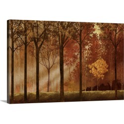 Large Gallery-Wrapped Canvas Wall Art Print 24 x 16 entitled Streaming Light