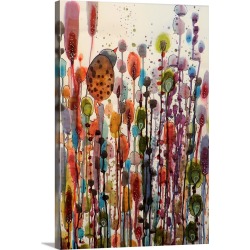 Large Solid-Faced Canvas Print Wall Art Print 20 x 30 entitled Je Suis La