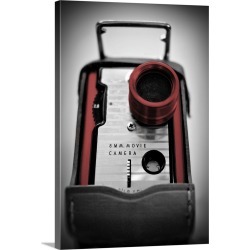 Large Gallery-Wrapped Canvas Wall Art Print 20 x 30 entitled Red Camera
