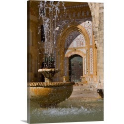 Large Gallery-Wrapped Canvas Wall Art Print 20 x 30 entitled Lebanon, Mount Lebanon, Beiteddine, Beiteddine Palace