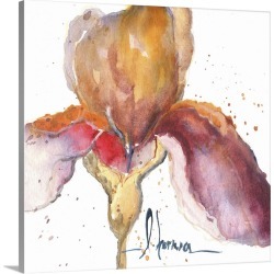 Large Solid-Faced Canvas Print Wall Art Print 20 x 20 entitled Blooms Hermanas III