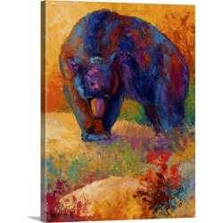 Large Gallery-Wrapped Canvas Wall Art Print 23 x 30 entitled Berry Hunting