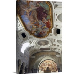 Large Gallery-Wrapped Canvas Wall Art Print 16 x 24 entitled Europe, Italy, Rome. St. Peter in Chains (aka San Pietro in V...