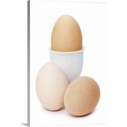 Large Solid-Faced Canvas Print Wall Art Print 20 x 30 entitled Hard Boiled Eggs