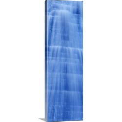 Large Solid-Faced Canvas Print Wall Art Print 16 x 48 entitled Waterfall Stony Brook State Park Dansville NY