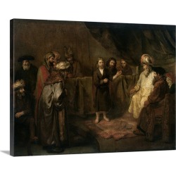 Large Solid-Faced Canvas Print Wall Art Print 40 x 30 entitled The Infant Christ in the Temple found on Bargain Bro from Great Big Canvas for USD $269.79