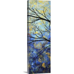 Large Solid-Faced Canvas Print Wall Art Print 12 x 36 entitled Royal Engagement II
