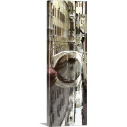 Large Solid-Faced Canvas Print Wall Art Print 12 x 36 entitled Venice III