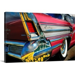 Large Solid-Faced Canvas Print Wall Art Print 30 x 20 entitled '58 Buick Century - Holland