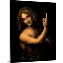 Large Solid-Faced Canvas Print Wall Art Print 24 x 30 entitled St. John the Baptist, 1513-16